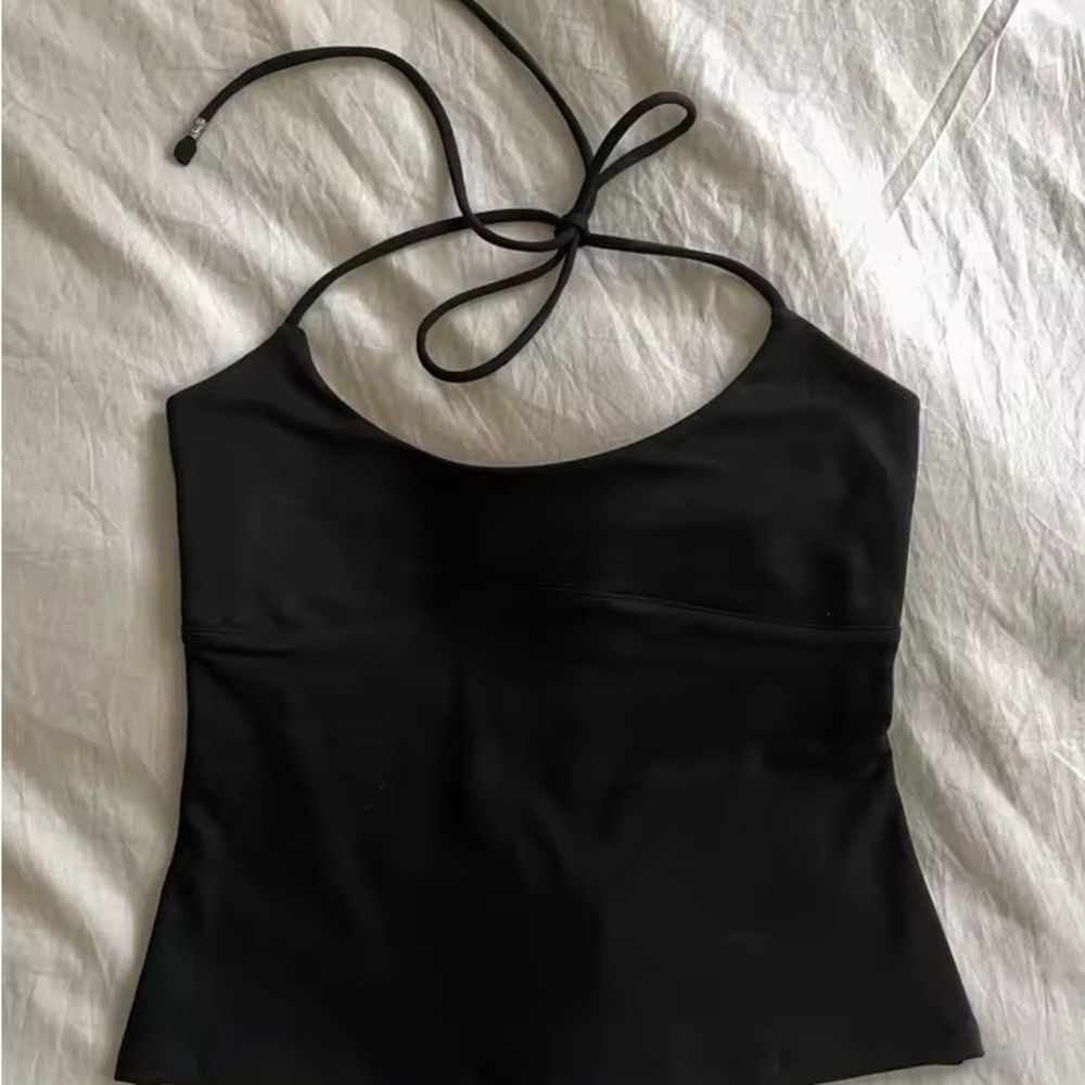Tank Air Spill Halter Tank Top NWT